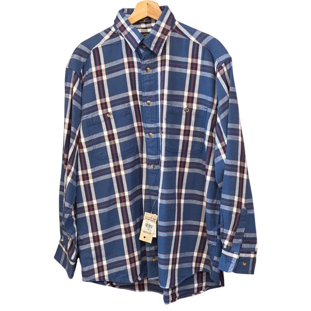 Vintage 90's Dockers Plaid Button Down Americana Grunge Heritage Lumberjack